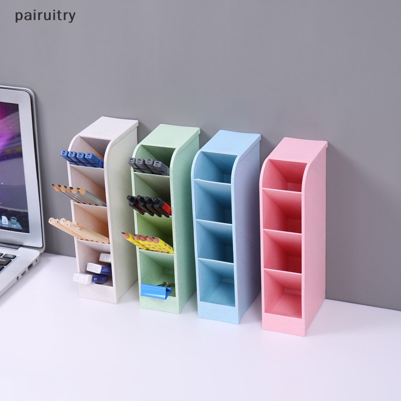 Prt Kantor Belajar Kosmetik Serba Serbi Organizer Slant Insert Matte Storage Pen Holder PRT