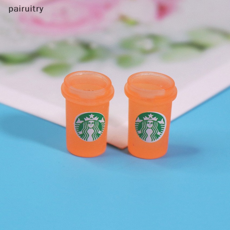 Prt 5Pcs Starbucks 3D Resin Water Drop Diy Jepit Rambut Ponsel Case Cream Lem Aksesoris PRT