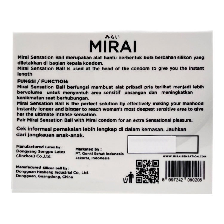 Mirai Ball 001 Condom