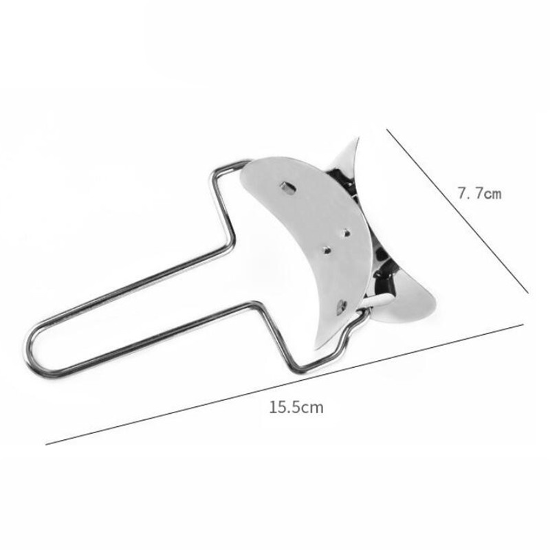 1 Pc Bulat Stainless Steel DIY Pembungkus Pangsit Cetakan Adonan Lingkaran Roller Mesin Cutter Pastry Rolling Tools Aksesoris Dapur