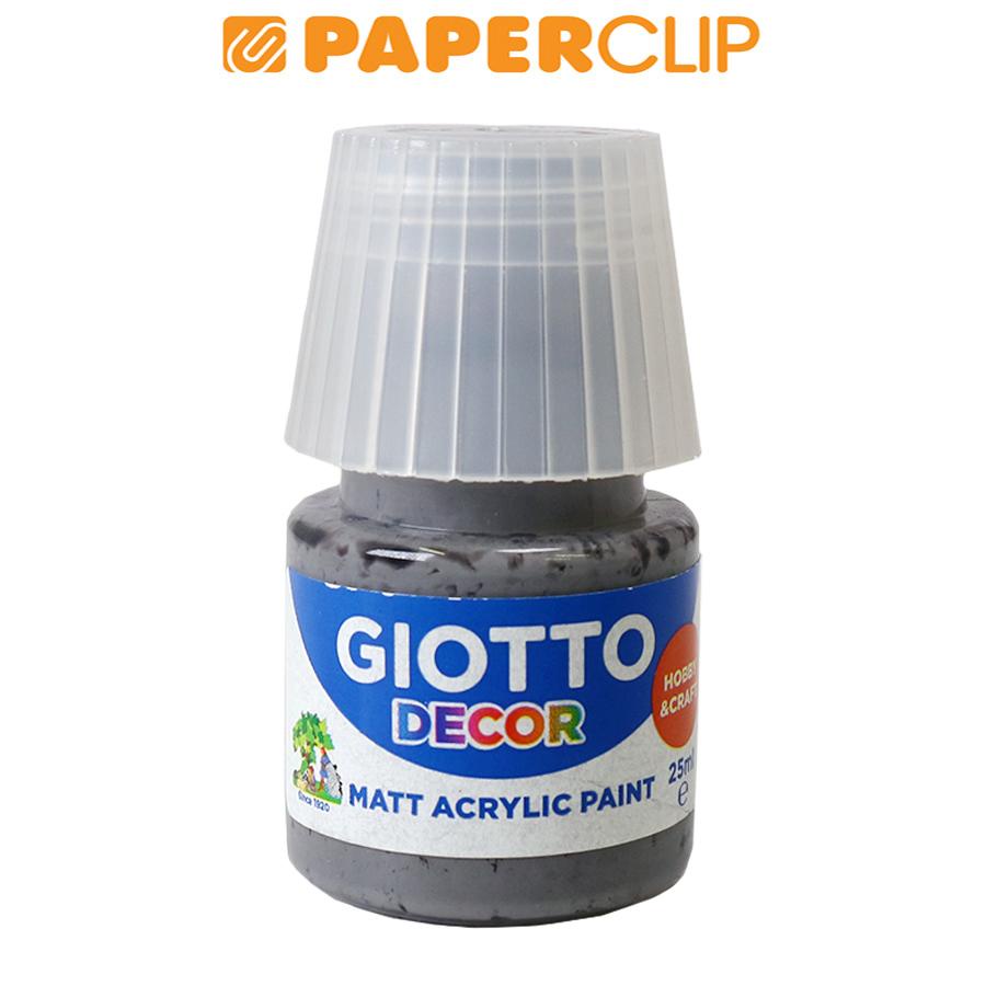 

CAT ACRYLIC DECOR GIOTTO 538134 25ML DARK GREY