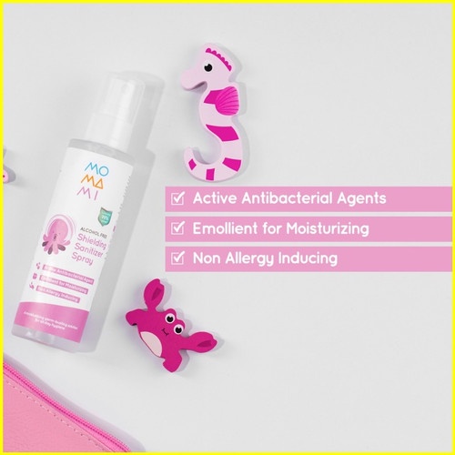 Momami Baby &amp; Kids Shielding Sanitizer Spray - Sanitizer Bayi &amp; Anak (100 mL)