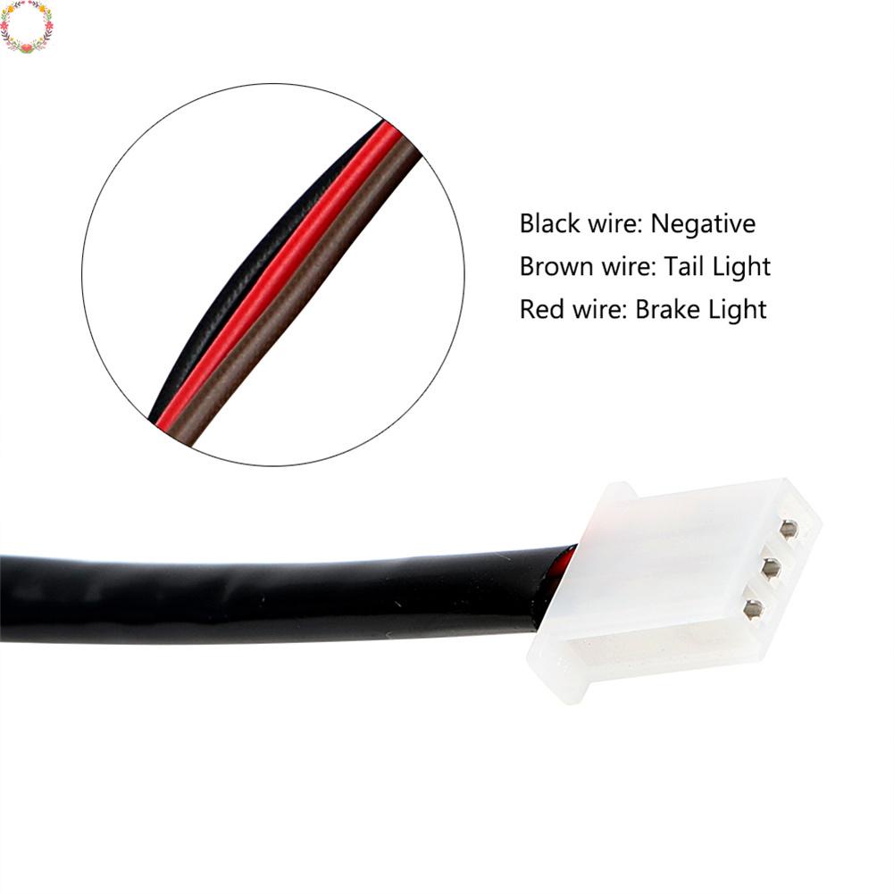 Led Rear Rem Merah Pengganti Ekor Running Universal Lampu Motor