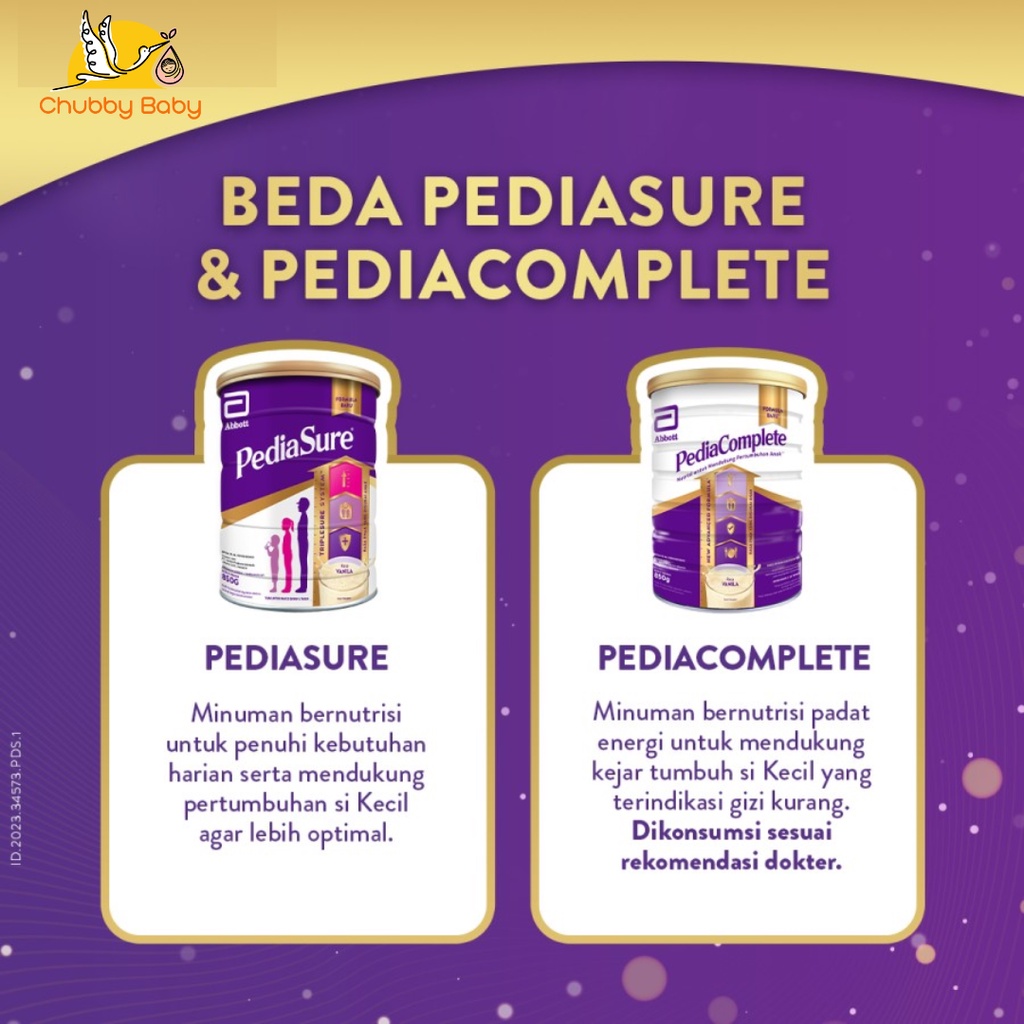 Pediasure - Vanila 850g (1-10th) | Susu Pertumbuhan Anak