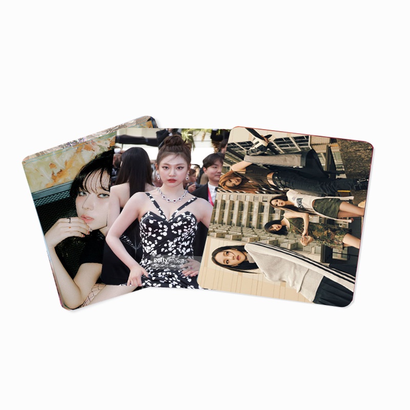 55pcs /box AESPA Welcome to MY WORLD Photocards Kartu Lomo 2023album Kpop Postcards Collection