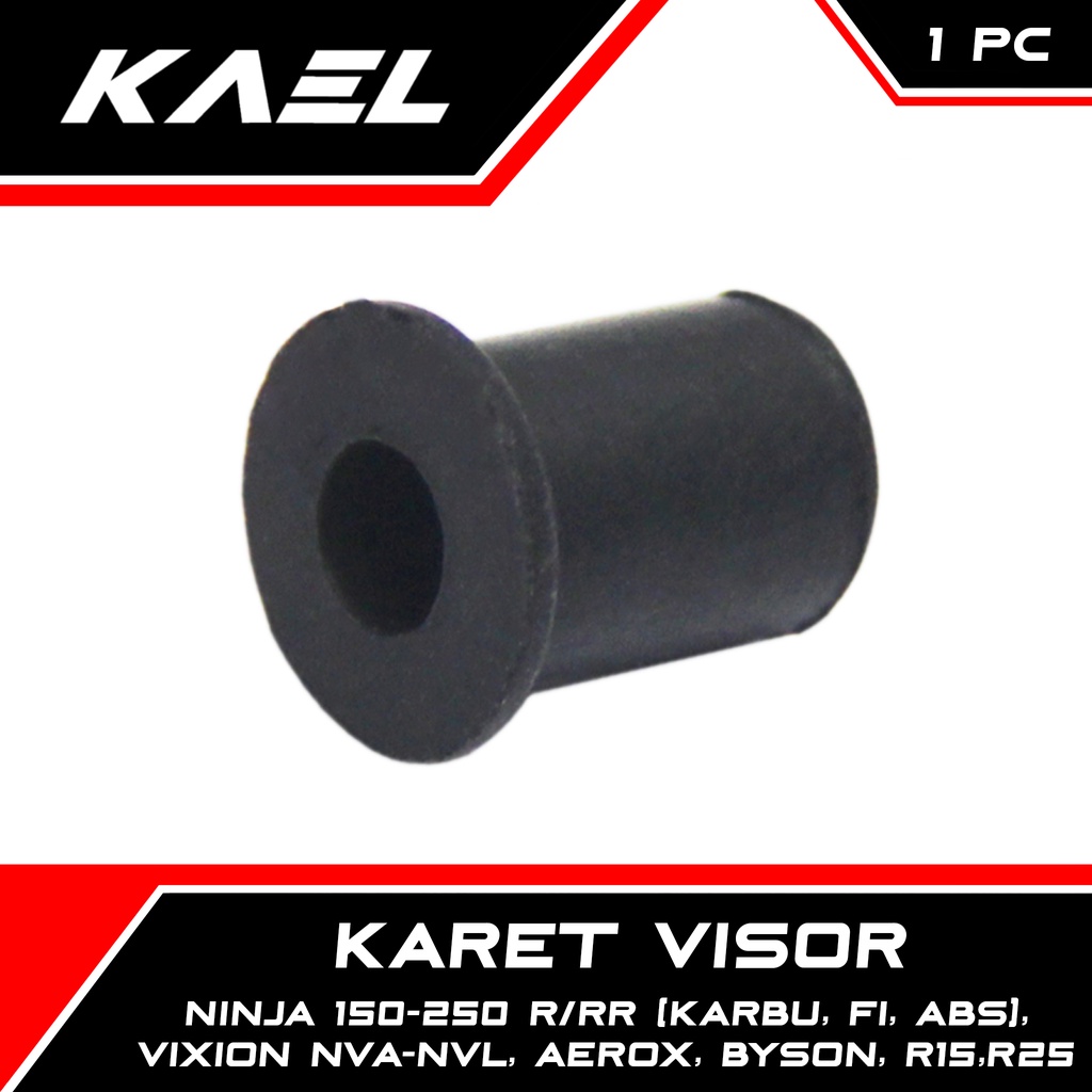Karet Visor Tipis Vixion New NVA NVL & Aerox & Byson & R15 & R25 & Ninja 150 250 R RR Karbu FI F1 AB