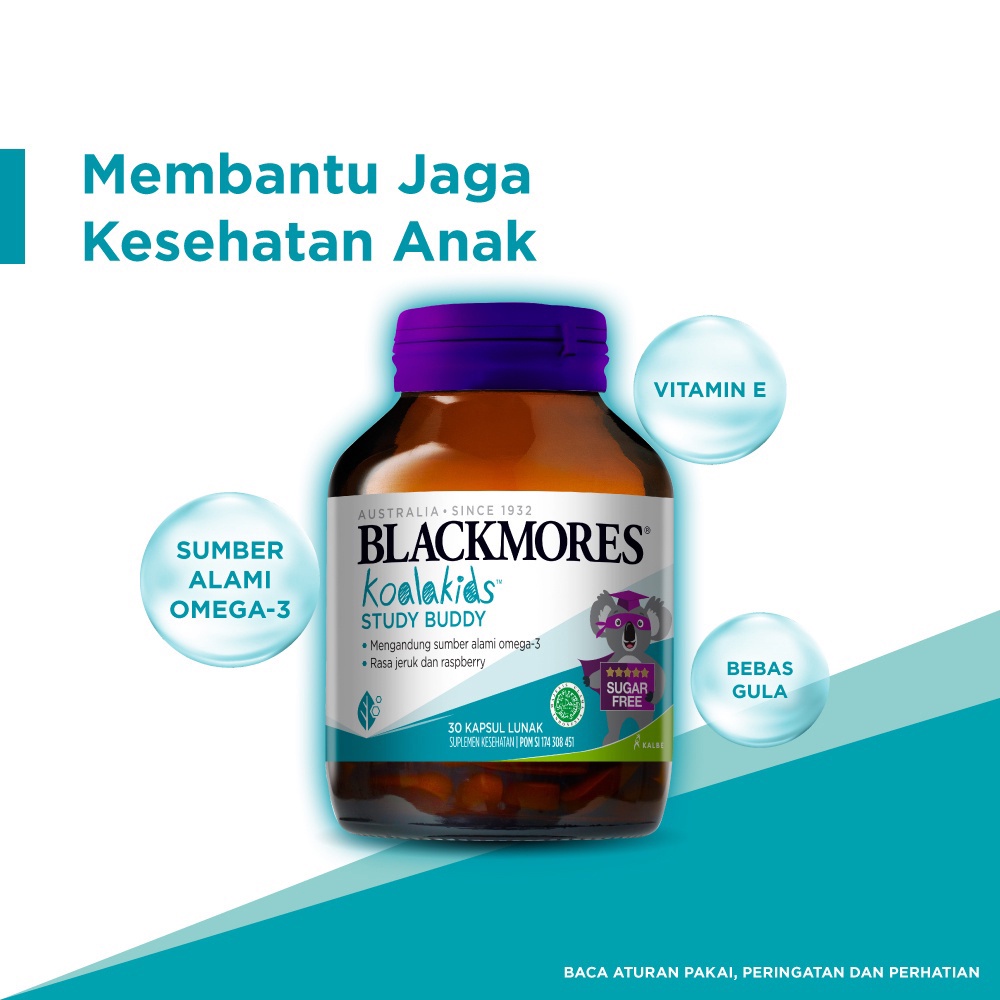 BLACKMORES KOALA KIDS STUDY BUDDY ISI 30 / VITAMIN ANAK