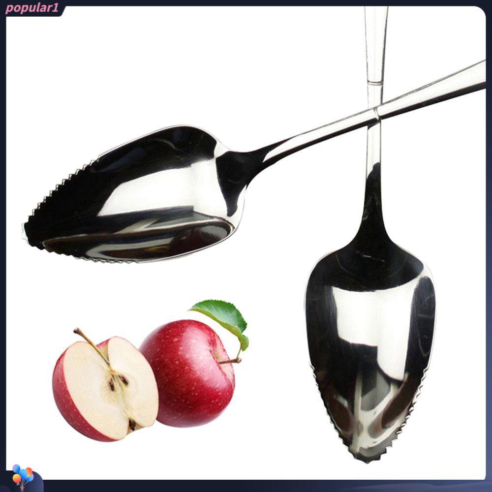 Populer Sendok Serut New Gagang Panjang Scrape Stainless Steel