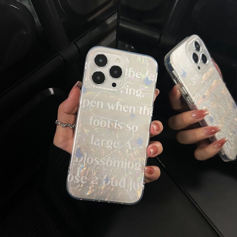 Ins Gaya Garis Cocok Untuk iPhone 14 Pro Max Casing Ponsel iPhone Double-layer Pola Cetak Kompatibel Dengan Iphone13 13pro 13prm iPhone 11 11pro 14plus 12Pro Max Casing Ponsel TPU Tahan Guncangan