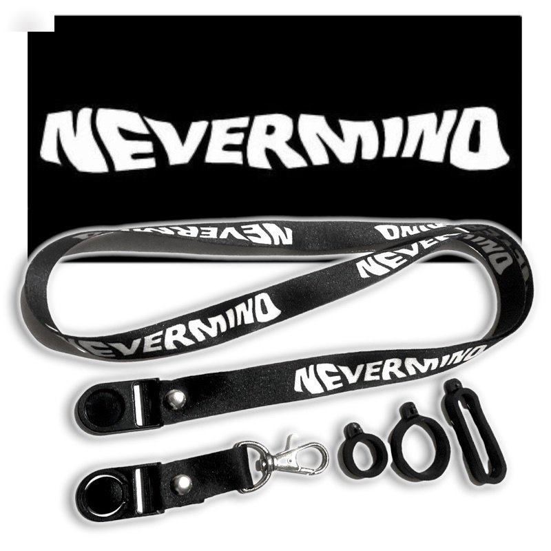 

LANYARD NEVERMIND 3ORING GANTUNGAN HANDPHONE