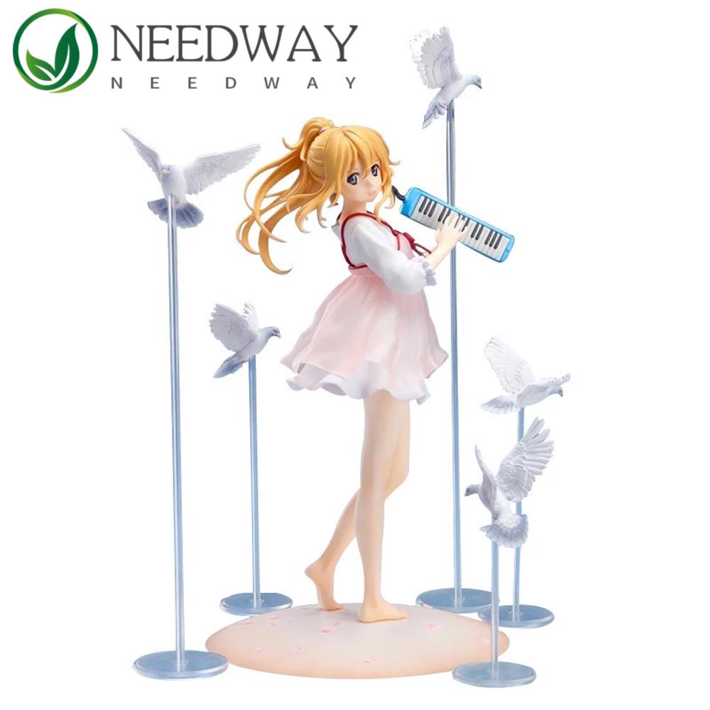 Needway   April is your lie Collectible Japanese Figurine Mainan Model Anime Liggen In April Action Figure