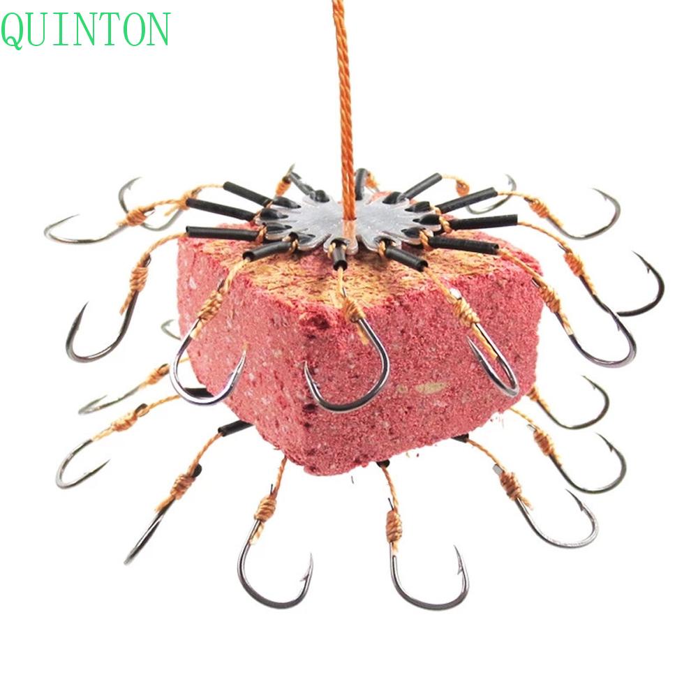Quinton Flap Explosion Hook Anti-board Memancing Aksesoris Mencegah Lilitan Fishhooks Carbon Steel Dengan Selang Memancing Kait Ledakan