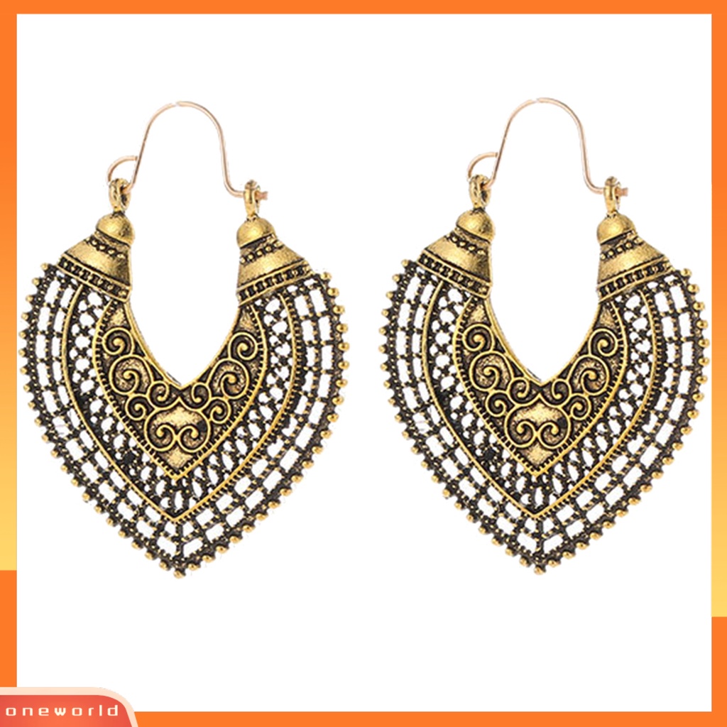 [WOD] Anting Wanita Bohemian Alloy Wanita Bohemian Liontin Telinga