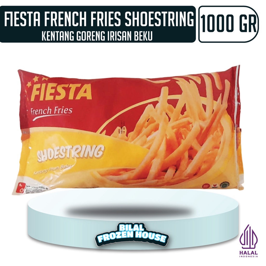 

Fiesta French Fries Shoestring 1kg - French Fries Shoestring
