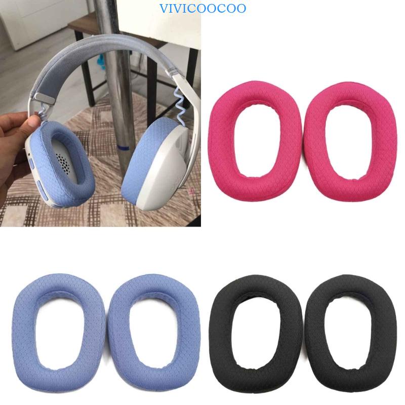 Vivi Soft Memory Foam Earpads Untuk G435 Bantal Telinga Headphone Elastis Earpads Sleeves Ear Pad Nyaman Earpad Cushi