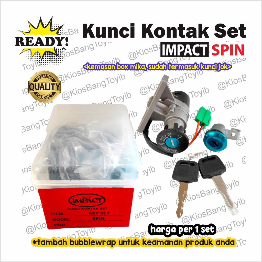 Kunci Kontak Motor Set Assy Suzuki SPIN (Impact)