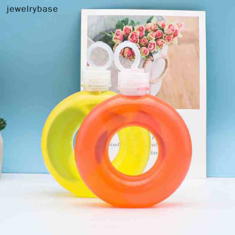 [jewelrybase] 500ml Summer Kartun Donat Sippy Kettle Botol Air Outdoor Sport Gym Boutique