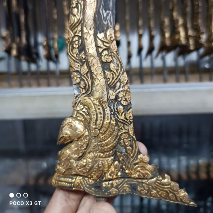 keris sengkelat larmongo kinatah Antikan Terlengkap KJM7643