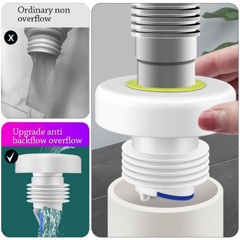 Sealing Plug Anti Bau Berkualitas Tinggi/Stopper Seal Pembuangan Air Lantai Shower Kamar Mandi/Penutup Drainer Seal Selokan Hama Anti Sumbat