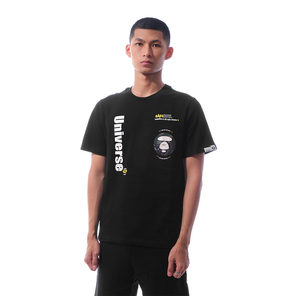 Aape by A Bathing Ape Aape Now Camo T-Shirt Black