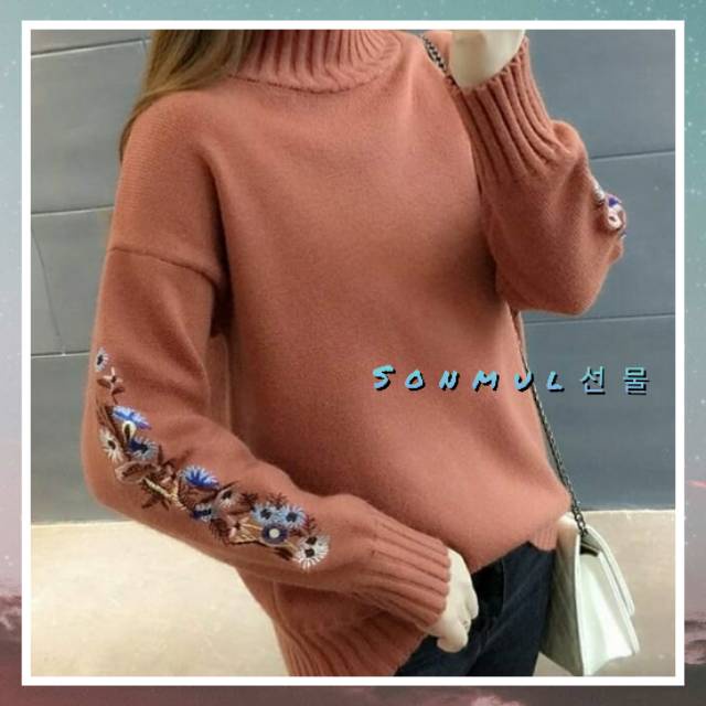 IMPORT WOMAN WINTER TURTLENECK TOP 'MISCHA' BAJU ATASAN WANITA MUSIM DINGIN