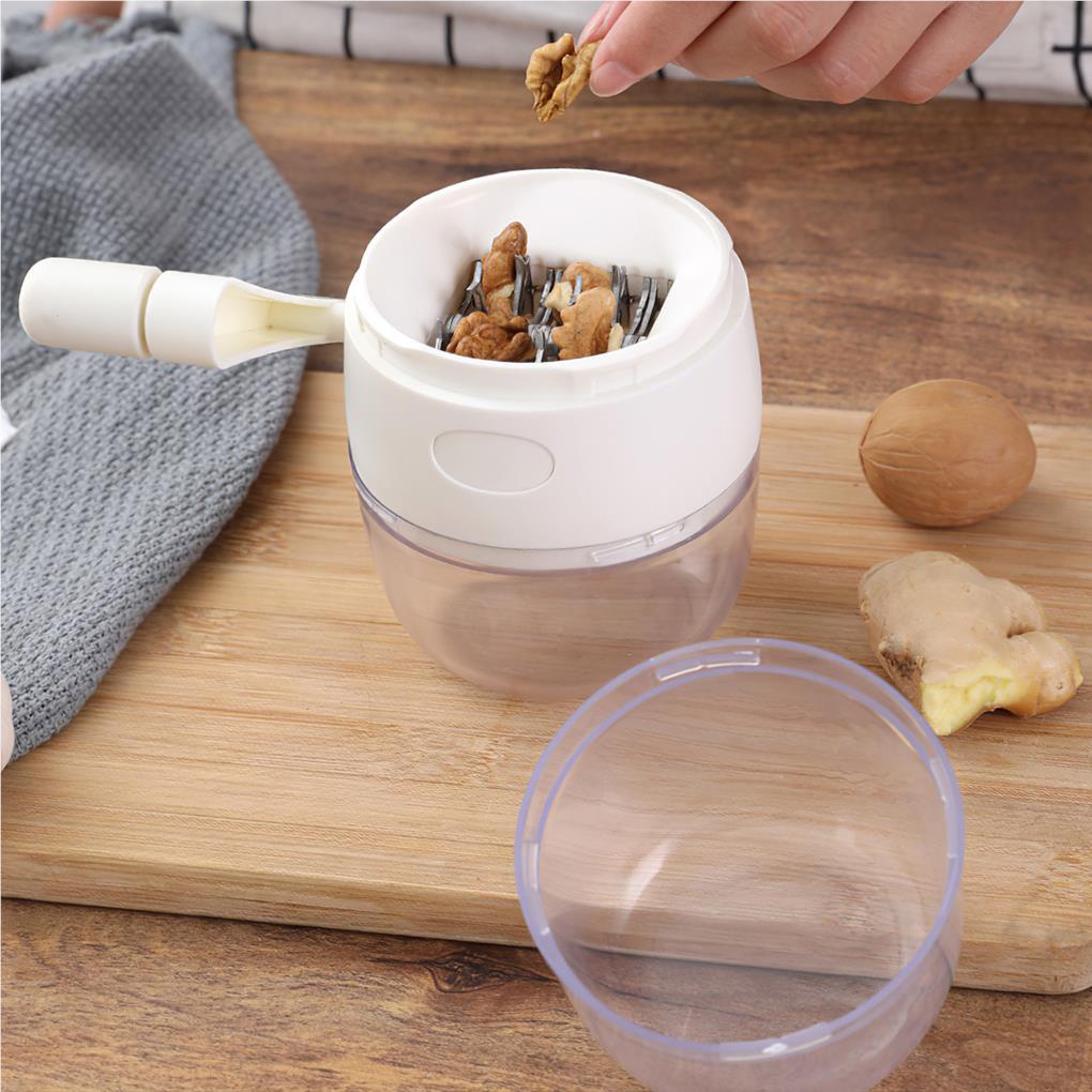 Aksesoris Penggiling Kacang Manual Penggunaan Rumah Perangkat Perajang Makanan Perangkat Pemecah Kacang Kacang Aksesori Penggilingan Chopper Buah Kering
