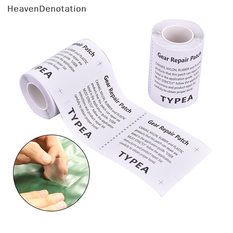 [HeavenDenotation] Mainan Tenda Camping Renang Waterproof Repair Tape Transparan TPU Patch Perekat HDV