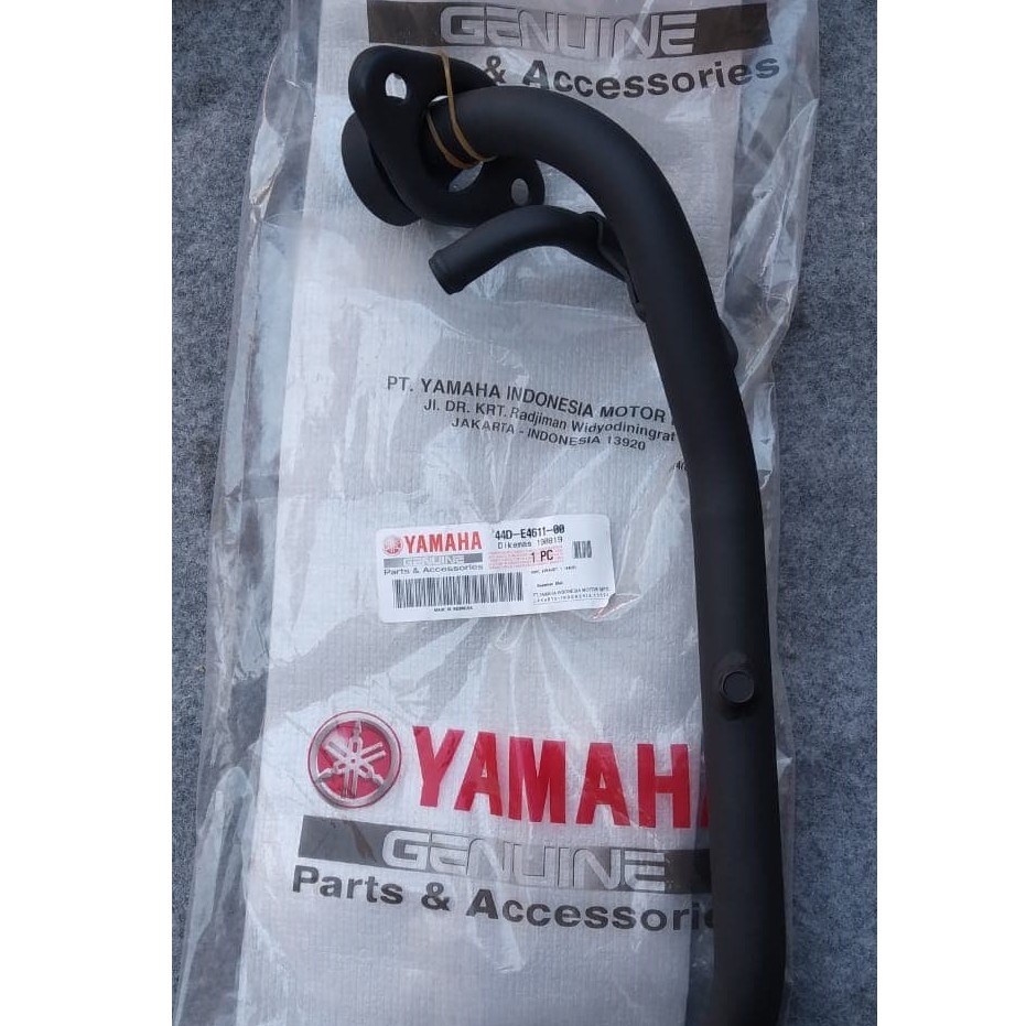 Leher Knalpot Pipe Exhaust Yamaha Xeon Karbu 44D-E4611-00 ORIGINAL YAMAHA GENUINE PART