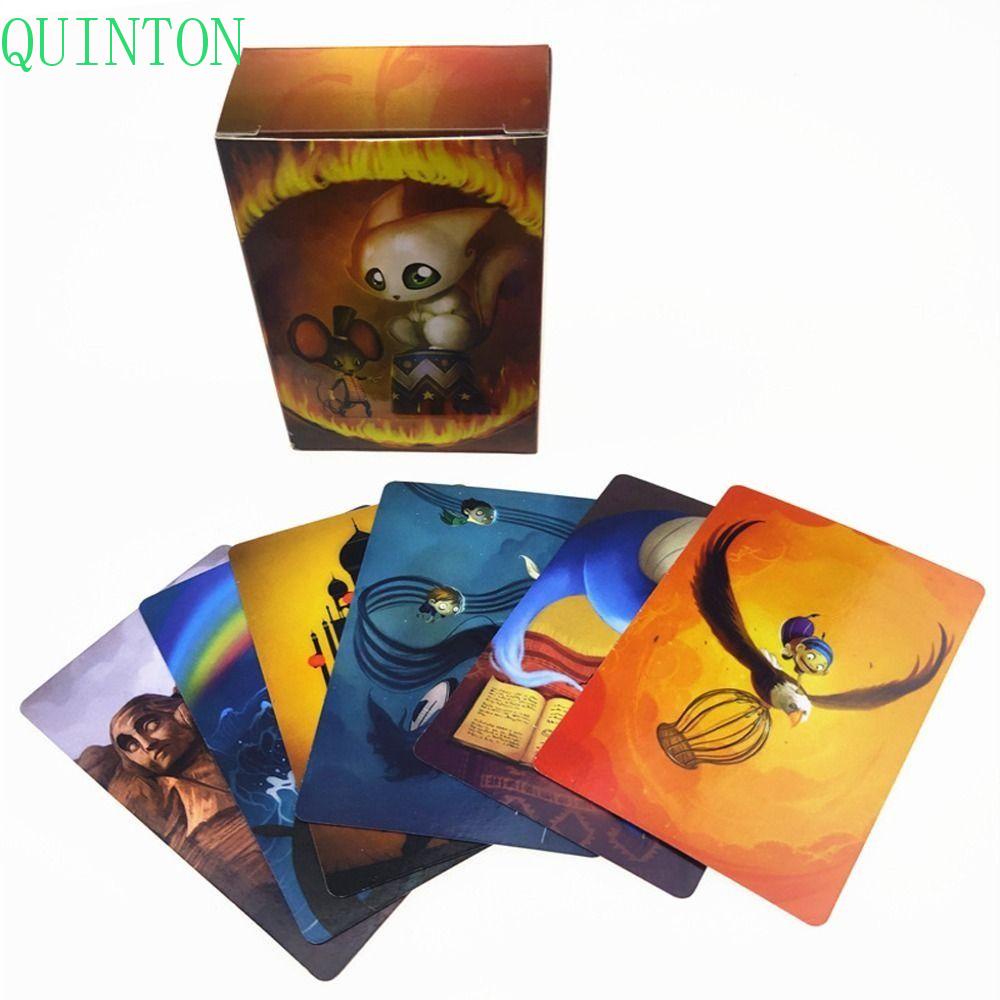 Kartu Ekspanding QUINTON DIXIT 8style Deck Odyssey Quest Daydreams Memories Kartu Keluarga Game Expansion Story Card Memories Kartu Wahyu Party Table Game Board Game