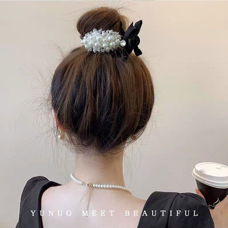Jepit Rambut Jedai Wanita Elegan Mode Eropa Full Mutiara Fashion High Quality Impor