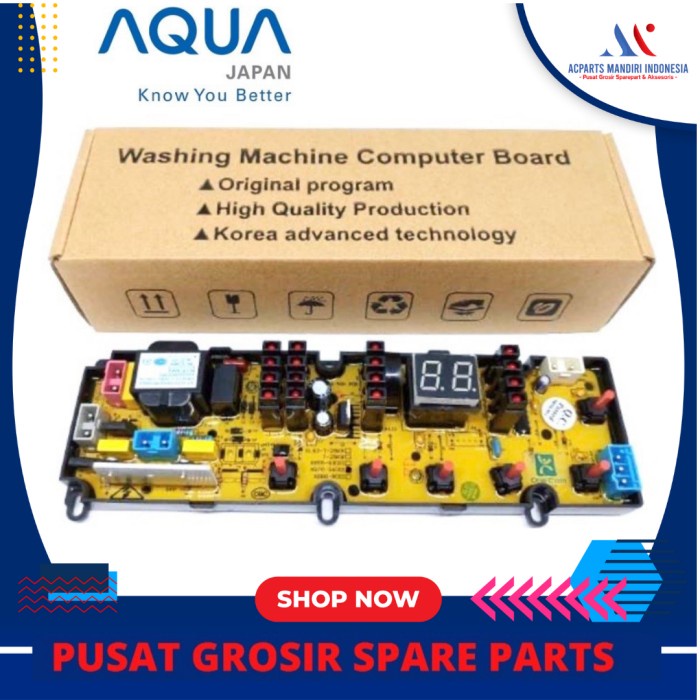 Modul mesin cuci Aqua hijab series AQW89XTF-H AQW-99XTF-H AQW89XTF