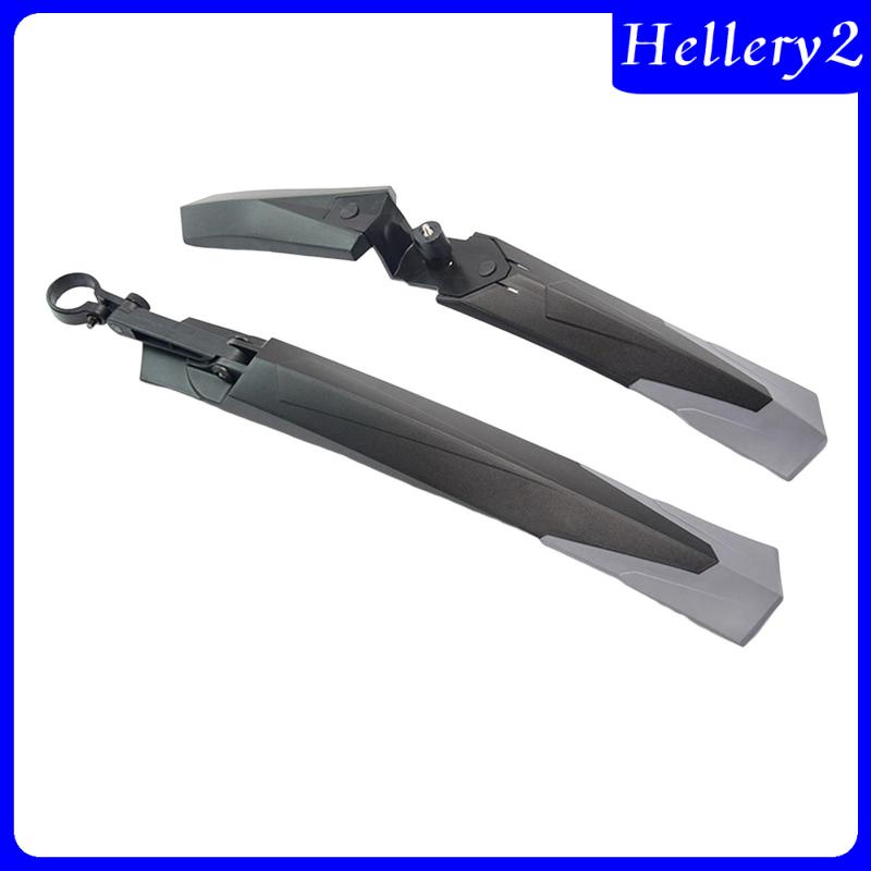 [Hellery2] Bike Mudguard Front and Rear Set Fitting Bike Untuk 20inch Ke 26inch