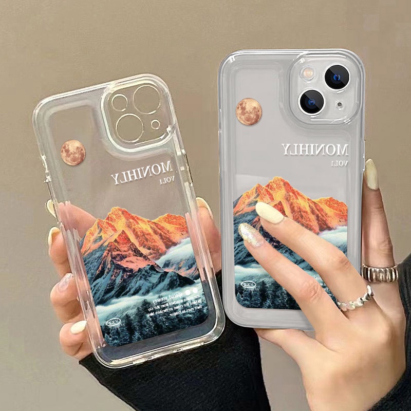 Case Pemandangan Khusus Untuk Vivo S12 S15 S6 S7 S9 S9E S10 5G S10 Pro X30 X30 Pro X50 X60 X70 X80 X27 V23 Pro V23E Iqoo 56 Neo5 Neo6 8 8 Pro Z6 U5 Akrilik Space TPU Belakang Sarung