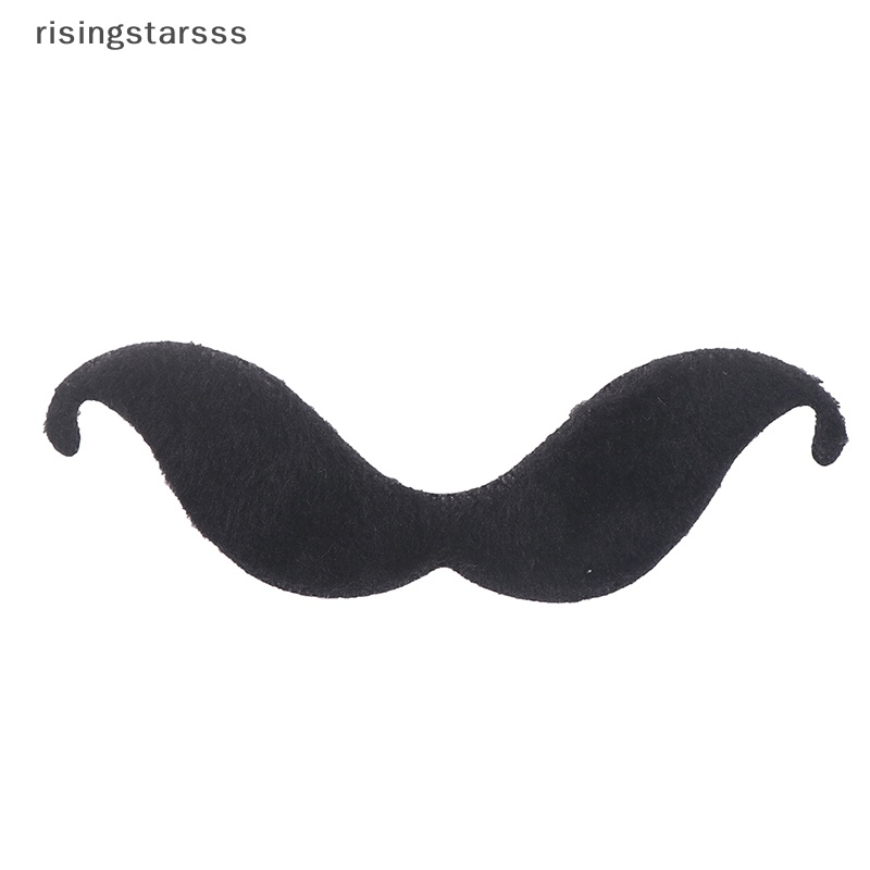 Rsid Span-new 48 Pcs Lucu Kostum Kumis Bajak Laut Halloween Jenggot Palsu Kumis Perlengkapan Pesta Jelly