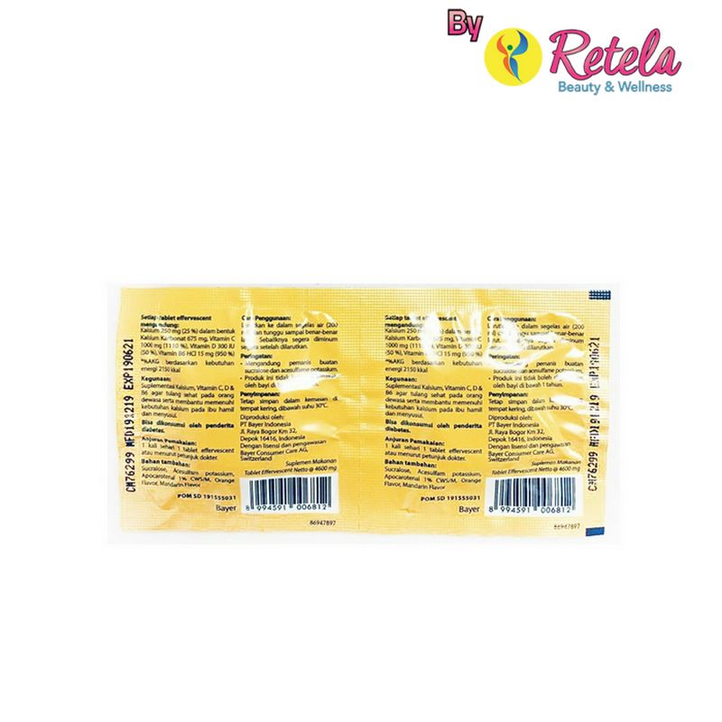 CDR JERUK MANDARIN 1 STRIP 2 TABLET