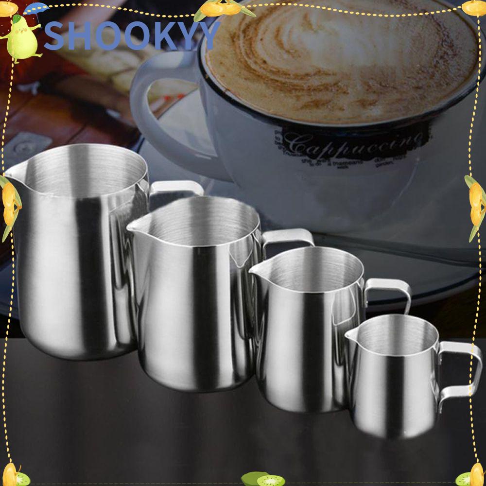 Chookyy Milk Frothing Mug Wadah Busa Espresso Latte Stainless Steel Rumah Tangga