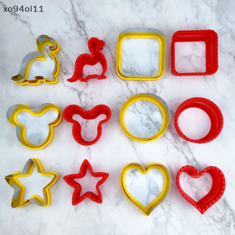 Xo Pemotong Buah Untuk Makanan Anak Kids Cookie Sandwich Mold Maker Dengan Bentuk OL