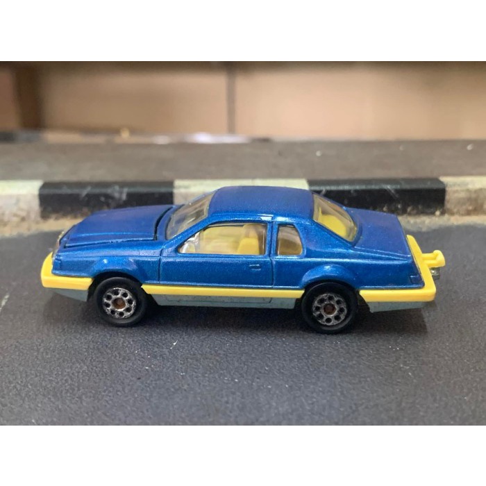 Majorette 217 Ford Thunderbird Biru Made in France Loose Pack