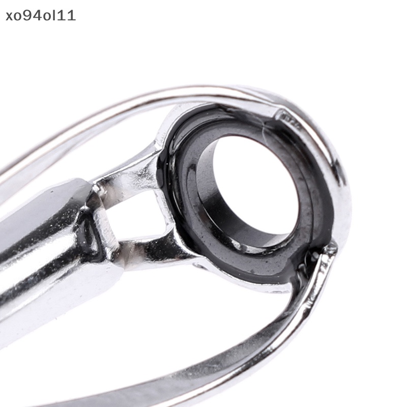 Xo 1pc Sliver/Rain Top Tip Guide Ring Bebas Kusut Untuk Berputar Pancing OL