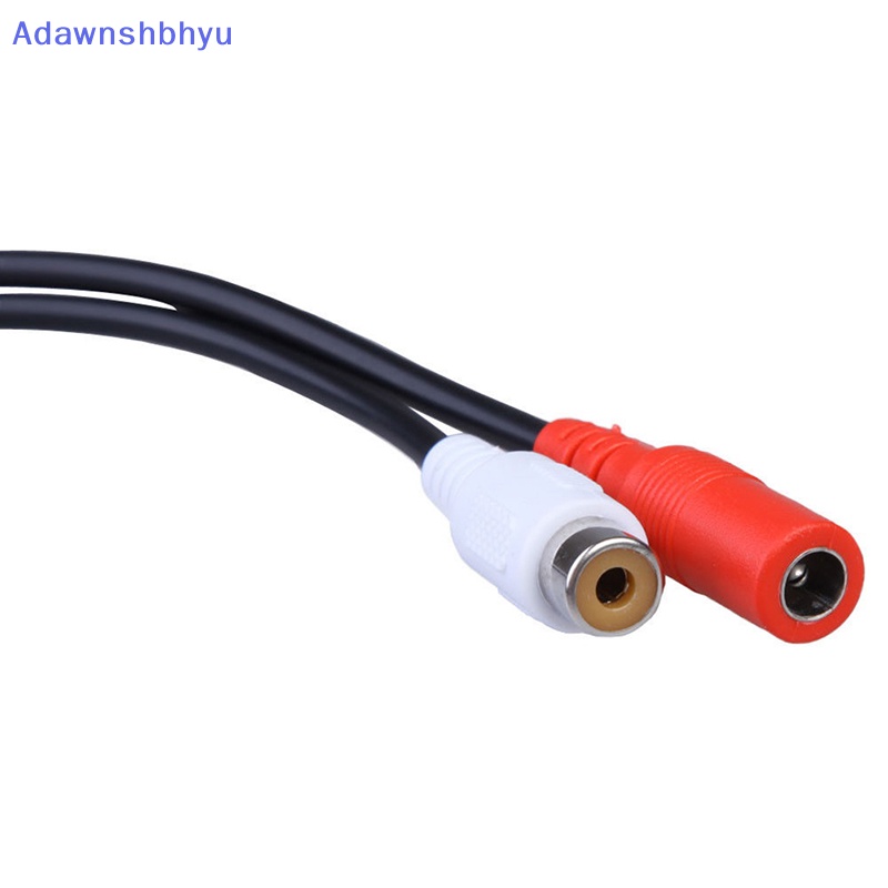 Adhyu Mic Audio Mini Hidden Microphone Wire Untuk Kamera Pengintai Keamanan CCTV DVR ID
