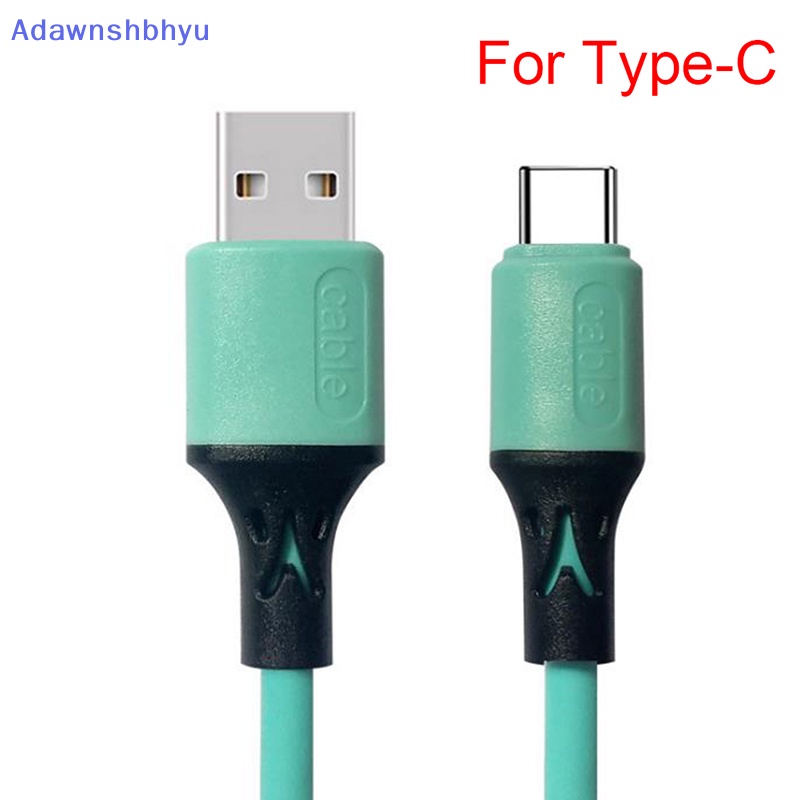 Adhyu Liquid Silicone 5A USB Kabel Data Tahan Lama 1.2m /1.8m Fast Charging Data Cord ID