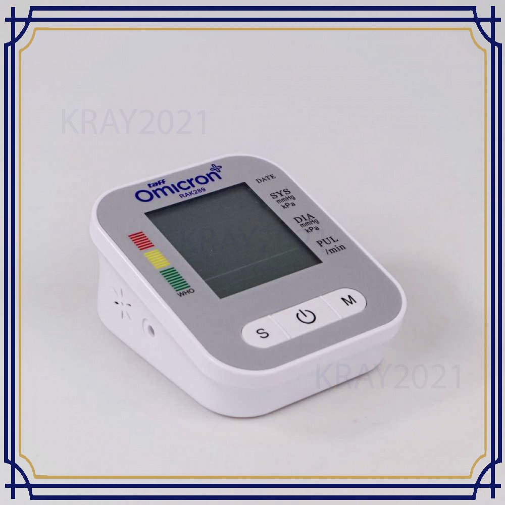 TaffOmicron Pengukur Tekanan Darah Blood Pressure with Voice HT206