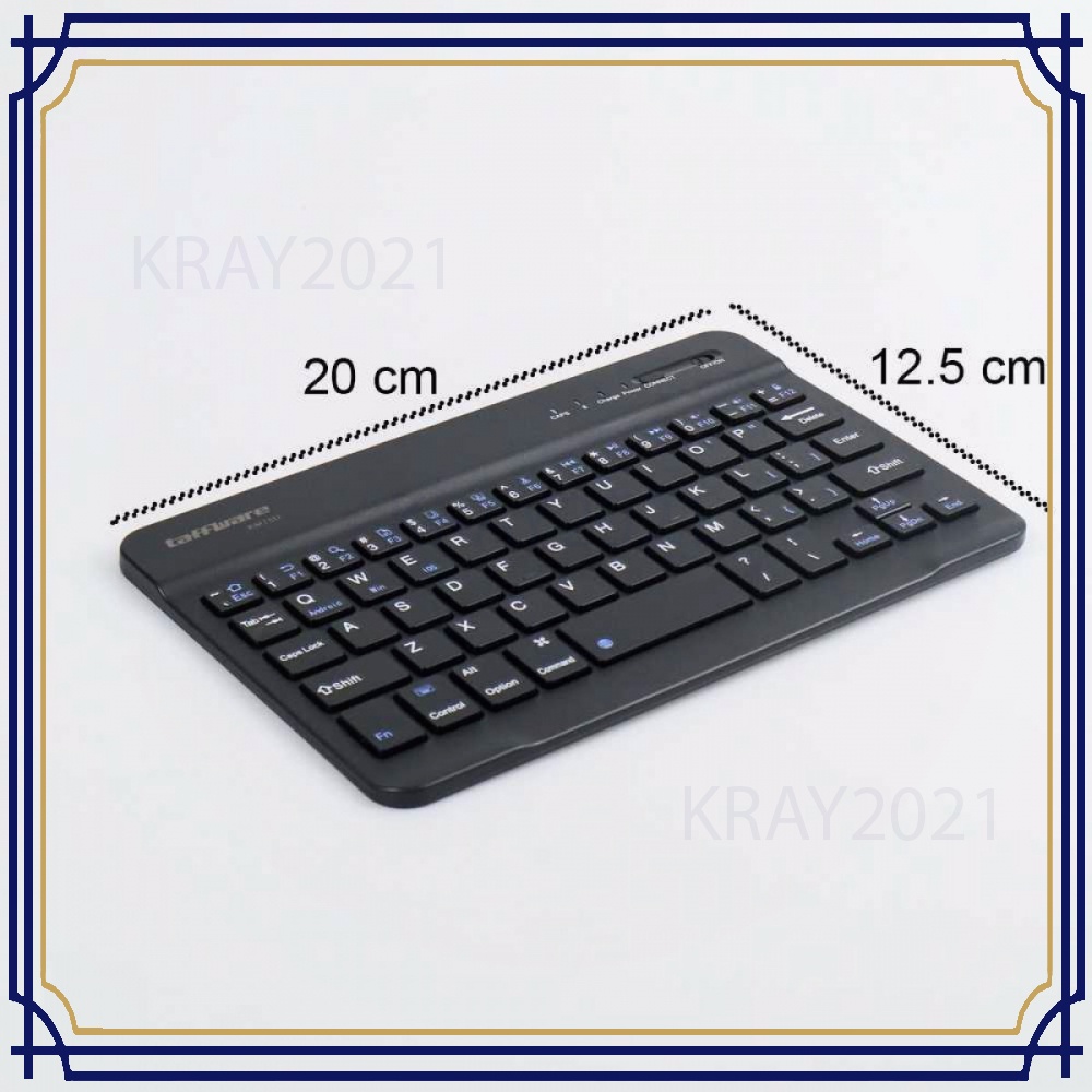 Taffware Wireless Bluetooth Keyboard Rechargeable KB016