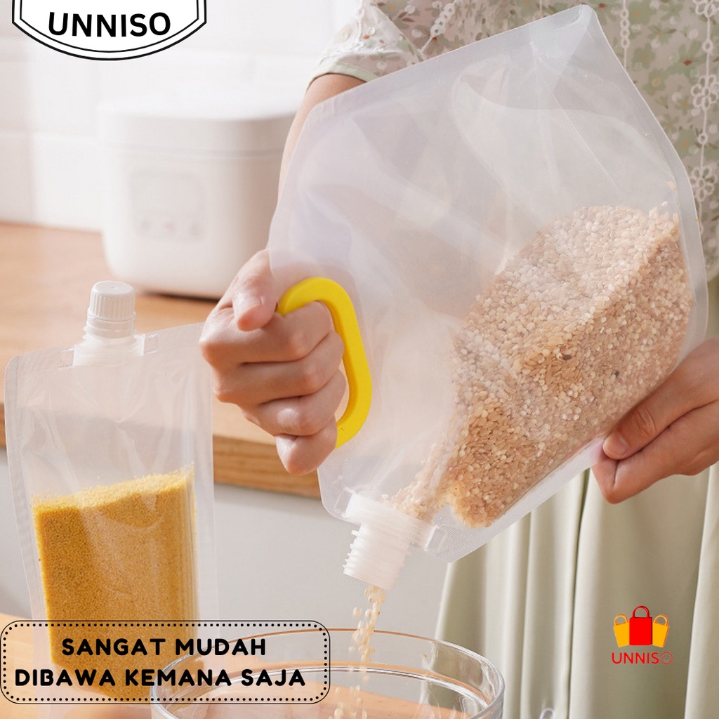 UNNISO - Kantong Segel Penyimpanan Makanan Multifungsi