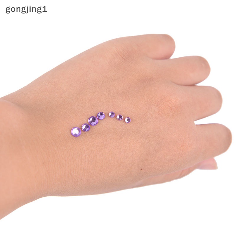 Ggg New Jewel Eyes Makeup Crystal Eyes Stiker Tato Diamond Glitter Makeup Stiker ID