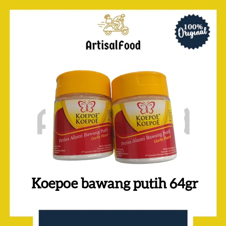 

KOEPOE BAWANG PUTIH garlic powder 64gr ORI bumbu