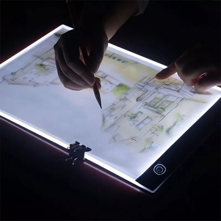 59 Graphics LED Drawing Board A5 Size with Three-Level Dimming Backlight