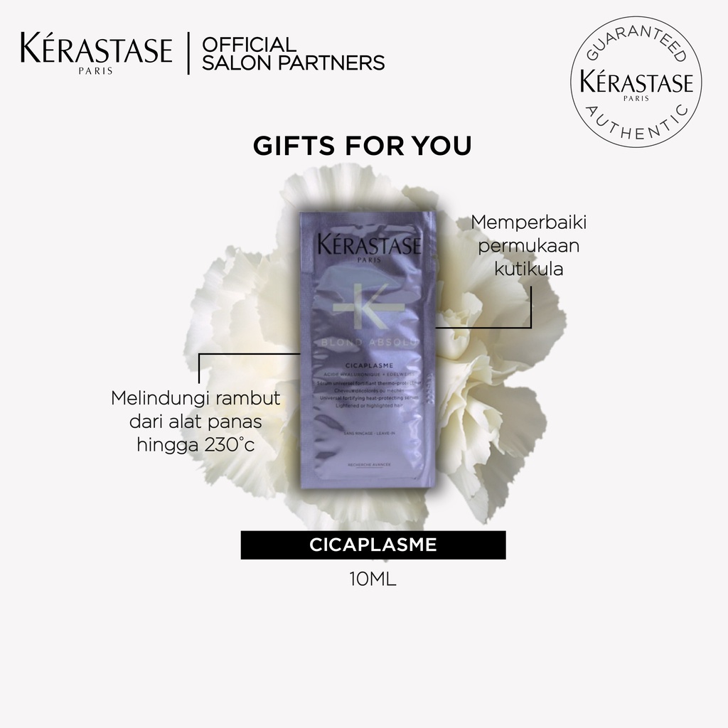 Kerastase Cicaflash 250ml Kondisioner Rambut Dibleach