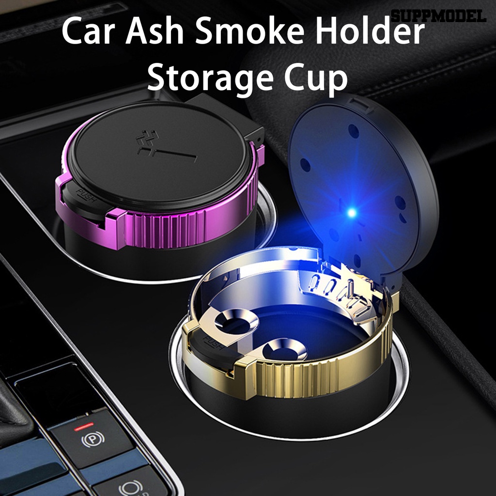 [SM] Lampu LED Mobil Portable Cylinder Car Storage Box Cup Perlengkapan Otomotif