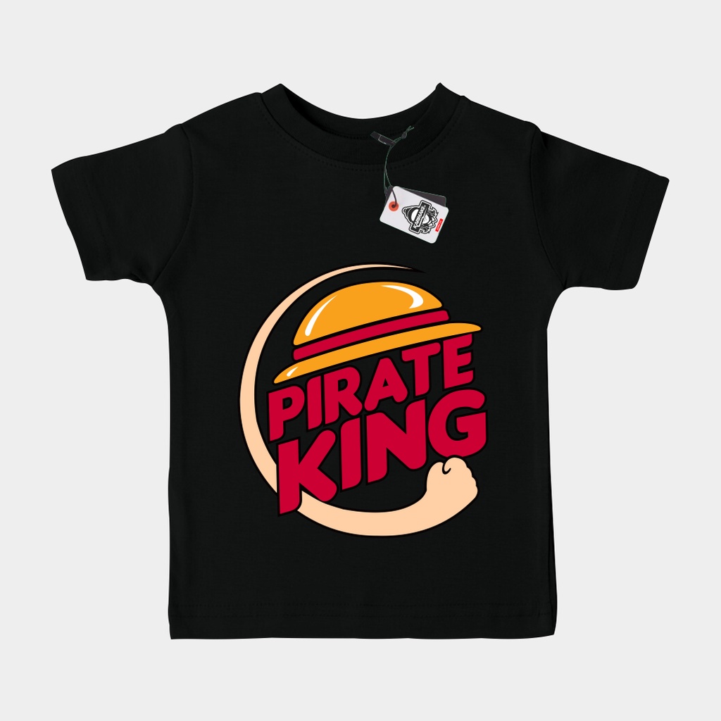 Kaos T Shirt Anak ONE PIECE PIRATE BURGER KING